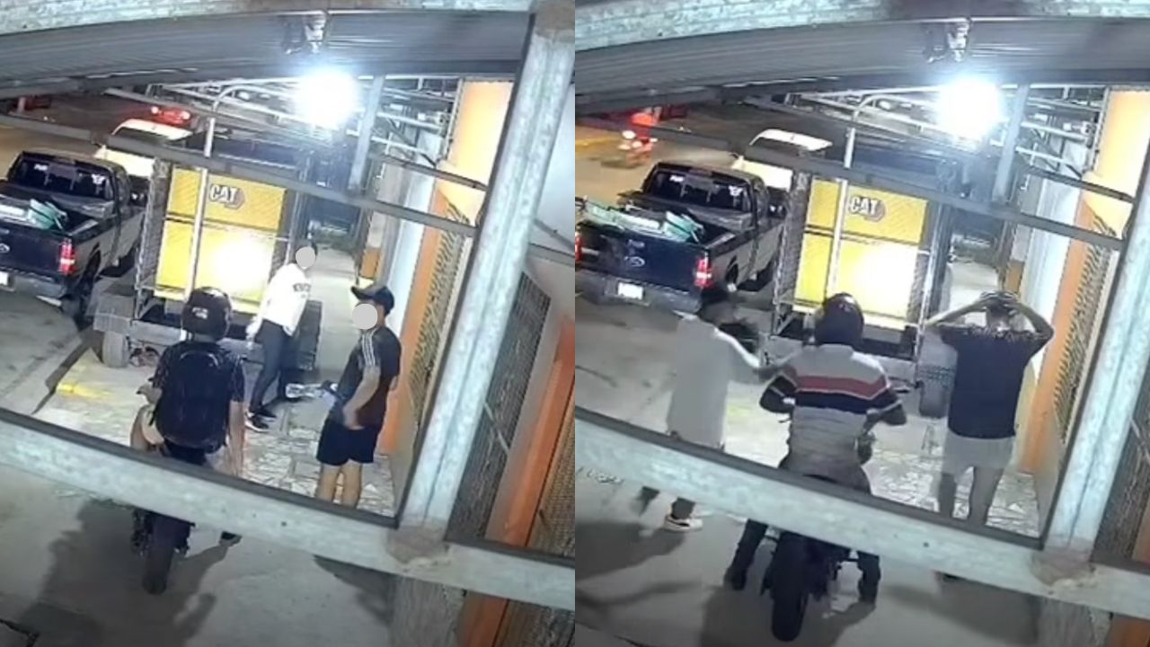 Sale a la luz vídeo de asalto a jóvenes en San Pedro Sula: a uno le quitaron la moto Imagen principal de Sale a la luz vídeo de asalto a jóvenes en San Pedro Sula: a uno le quitaron la moto