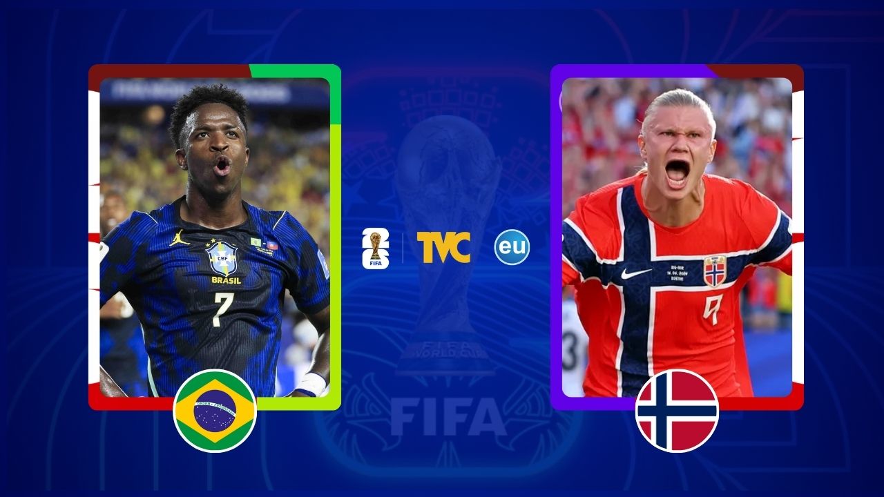 Brasil vs Noruega EN VIVO: Dónde ver y minuto a minuto | Mundial 2026 Imagen principal de Brasil vs Noruega EN VIVO: Dónde ver y minuto a minuto | Mundial 2026