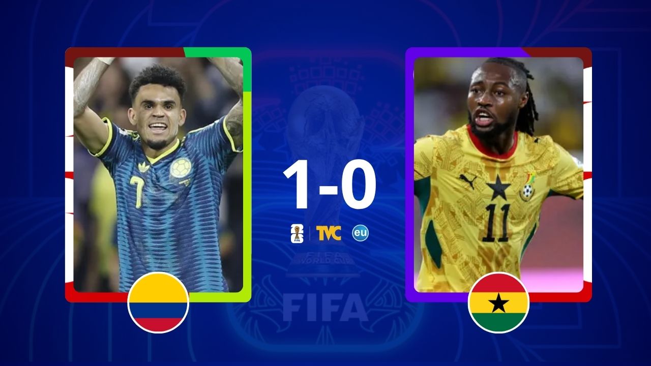 Imagen de Un gol le bastó a Colombia para vencer a Ghana y llevarse el último boleto a octavos