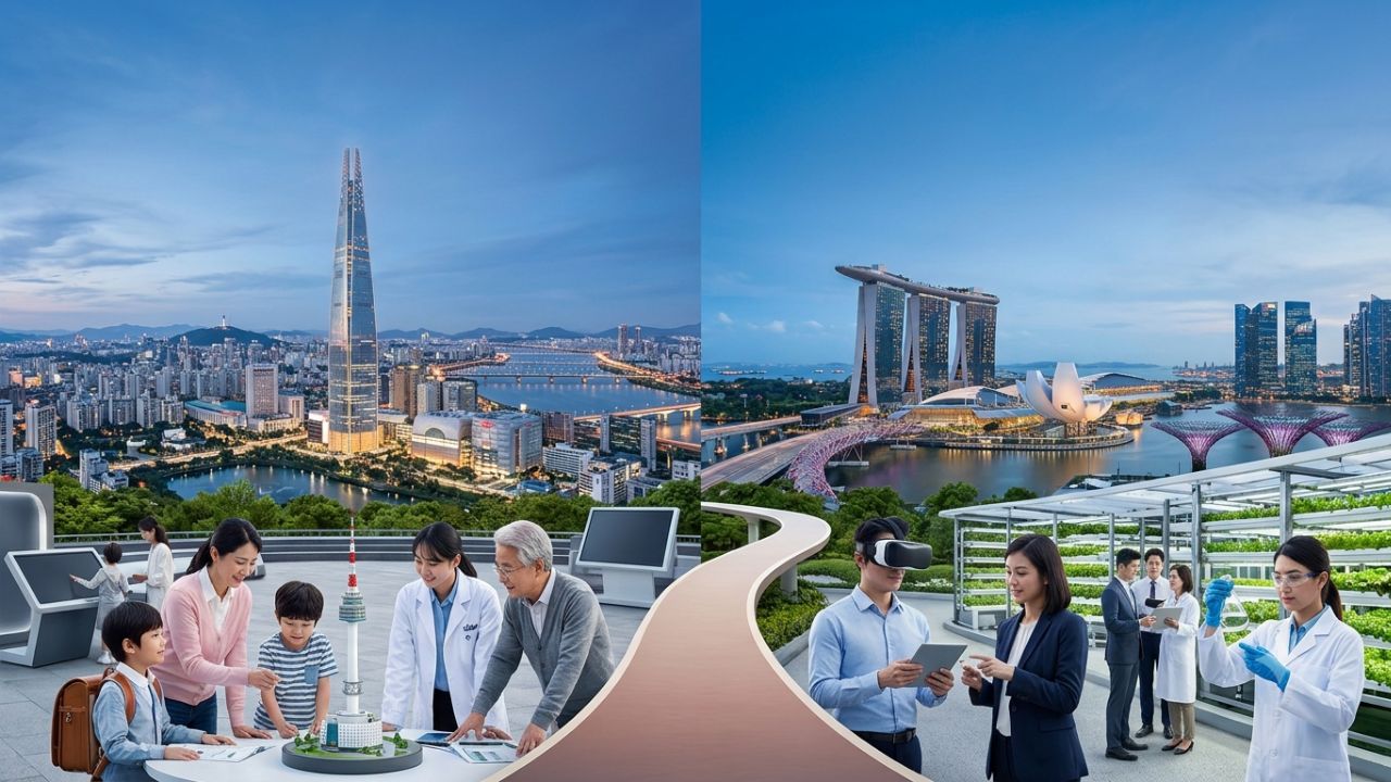 Economía del conocimiento: así se transformaron Corea del Sur y Singapur Imagen principal de Economía del conocimiento: así se transformaron Corea del Sur y Singapur