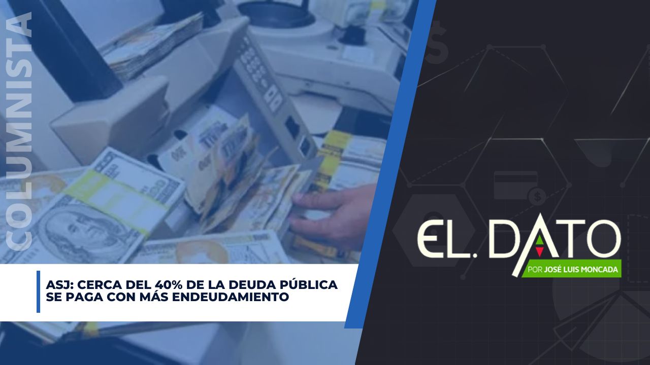 Imagen principal de ASJ: Cerca del 40% de la deuda pública se paga con más endeudamiento