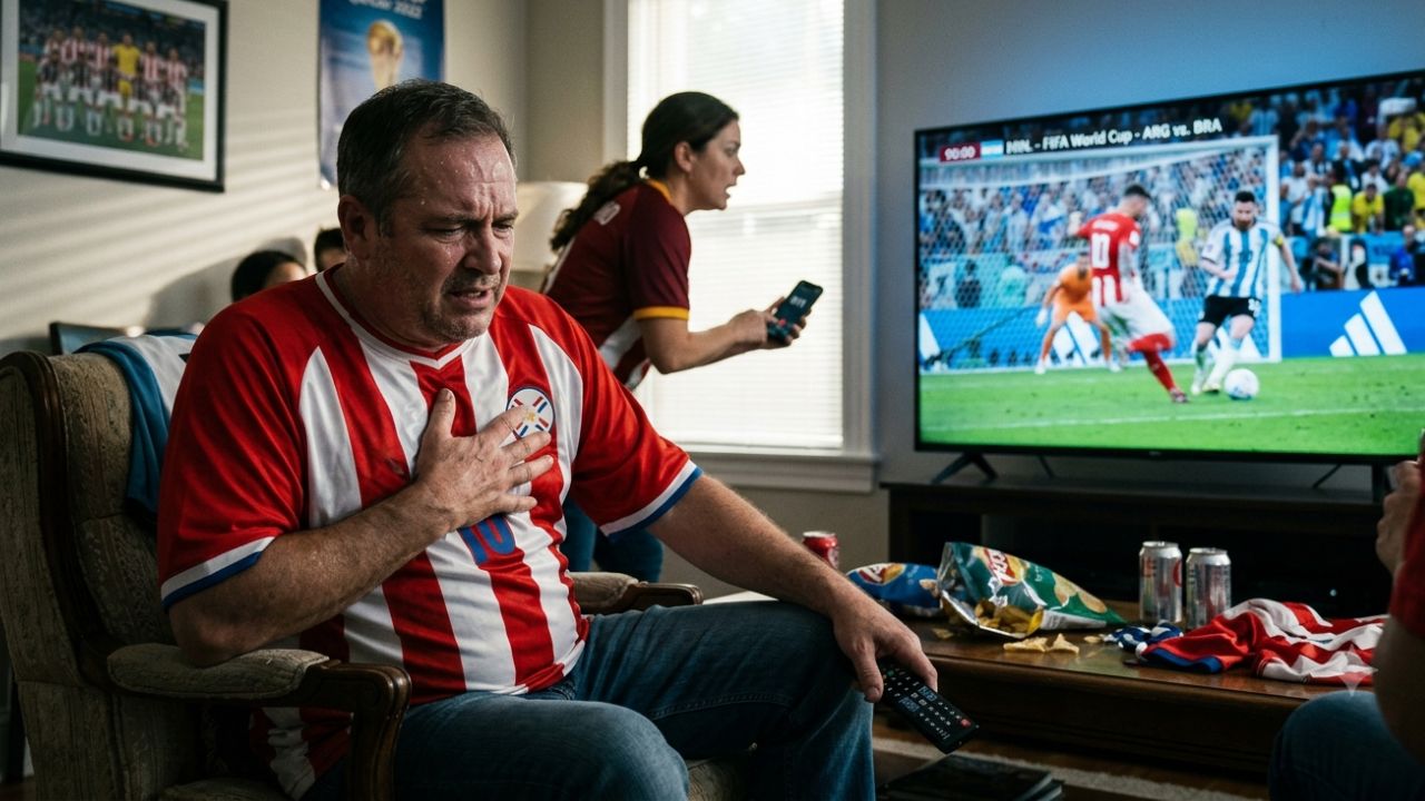 La pasión por el Mundial podría llevar al límite al corazón y provocar infartos Imagen principal de La pasión por el Mundial podría llevar al límite al corazón y provocar infartos