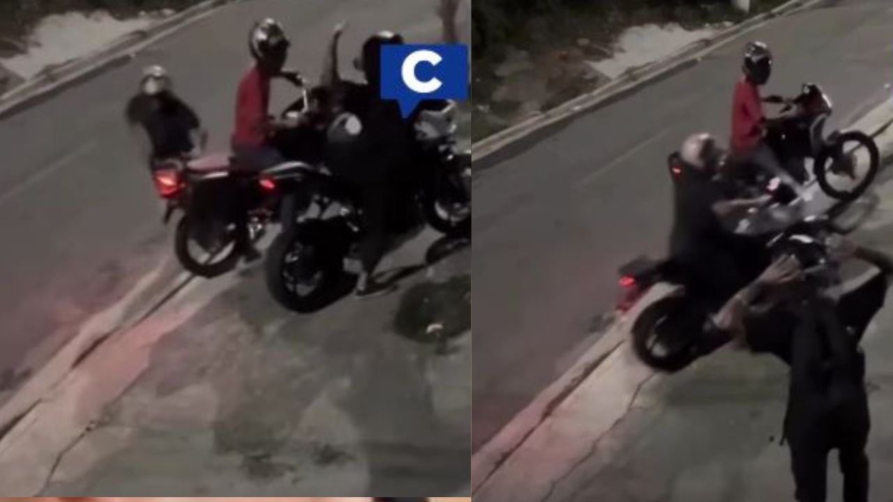 VIDEO: 'Final feliz', hombre finge entregar su moto a ladrones y luego les dispara Imagen principal de VIDEO: 'Final feliz', hombre finge entregar su moto a ladrones y luego les dispara