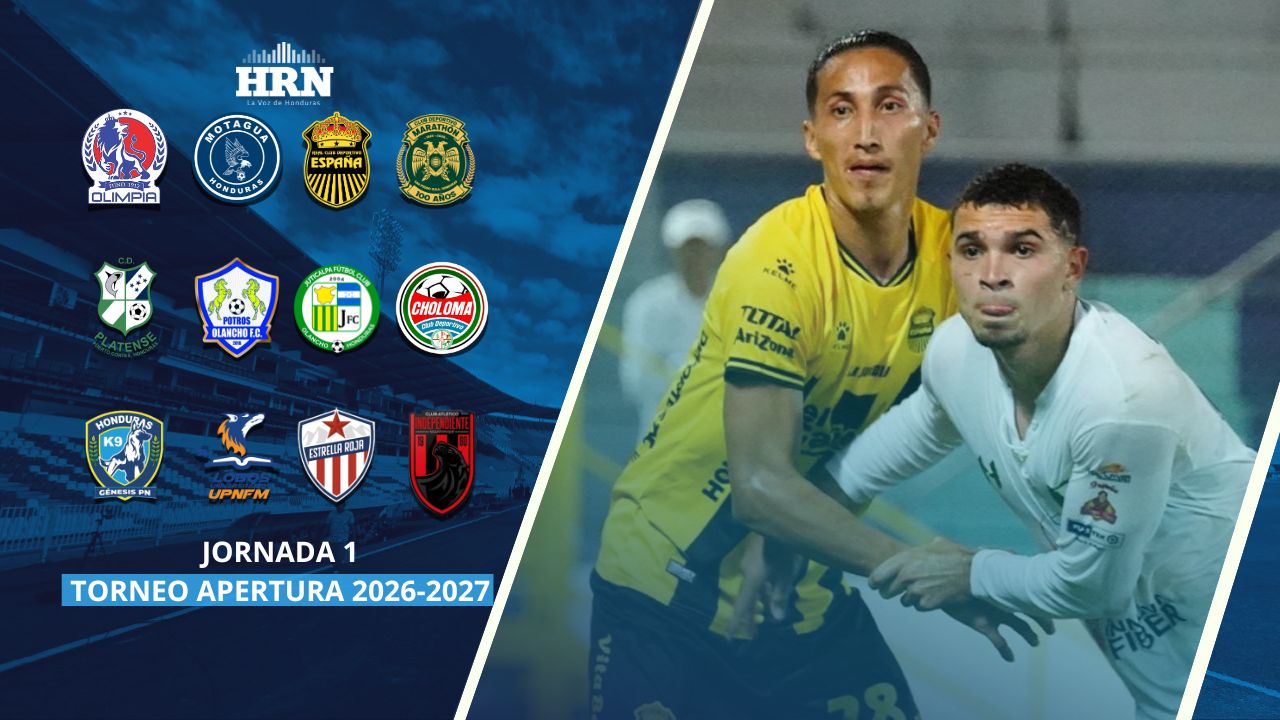 Así se jugará la primera jornada del torneo Apertura 2026-2027 de la Liga Nacional Imagen principal de Así se jugará la primera jornada del torneo Apertura 2026-2027 de la Liga Nacional
