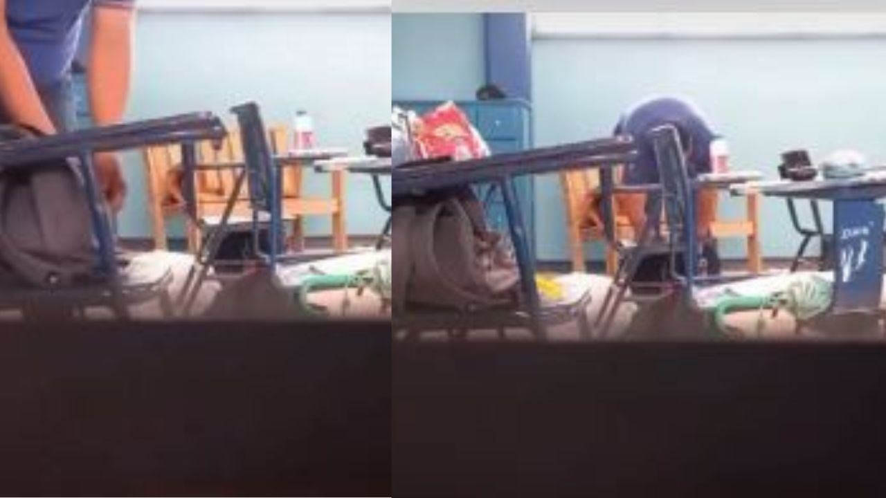 Estudiantes con cámara oculta descubren que maestro de Ética les robaba Imagen principal de Estudiantes con cámara oculta descubren que maestro de Ética les robaba