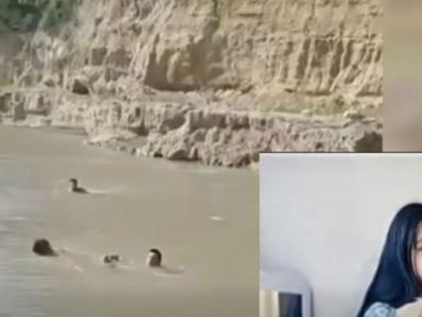 Imagen de '¡Dios mío!': graban dramático momento tras la muerte de jovencita en río de Copán
