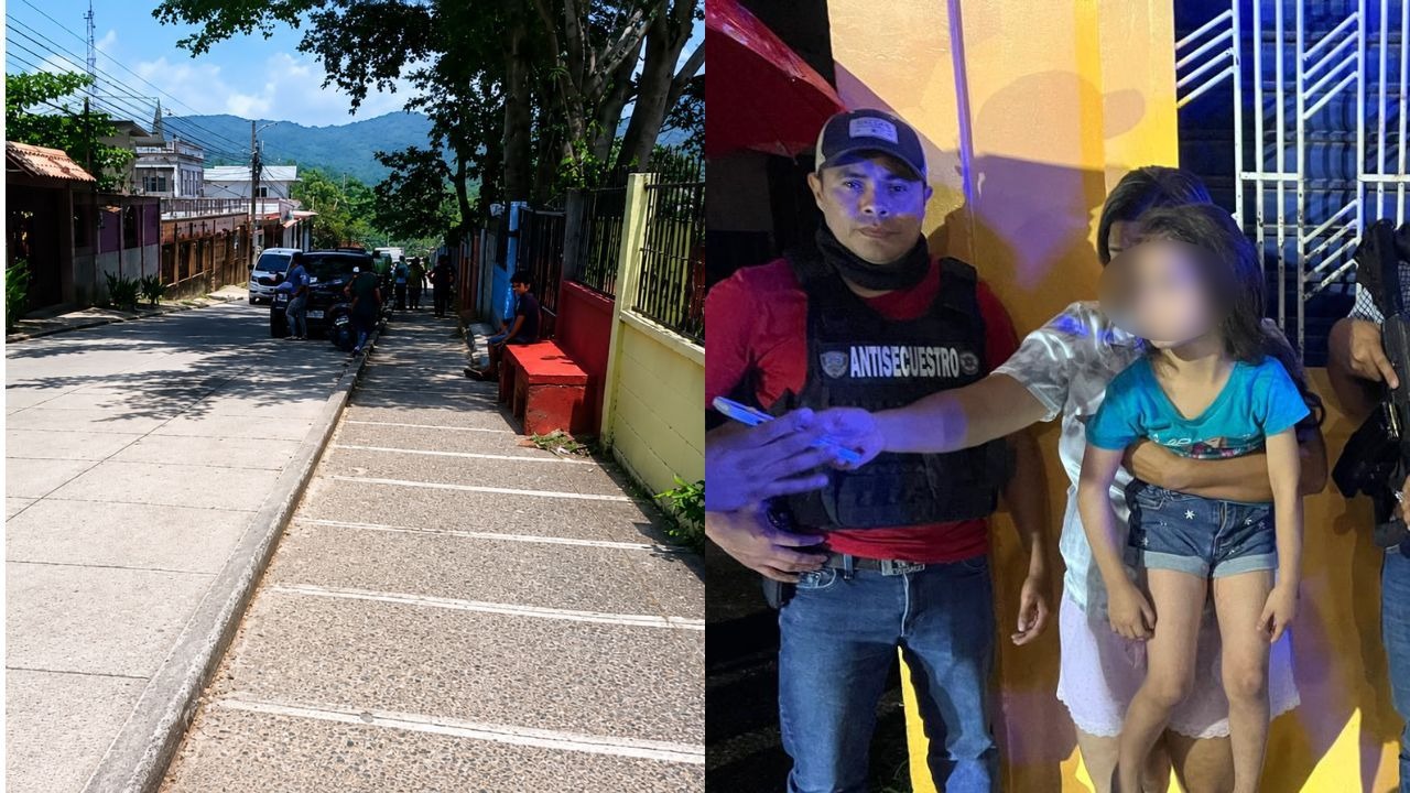 Revelan cómo liberaron a niña secuestrada; por ella exigían L7 millones Imagen principal de Revelan cómo liberaron a niña secuestrada; por ella exigían L7 millones