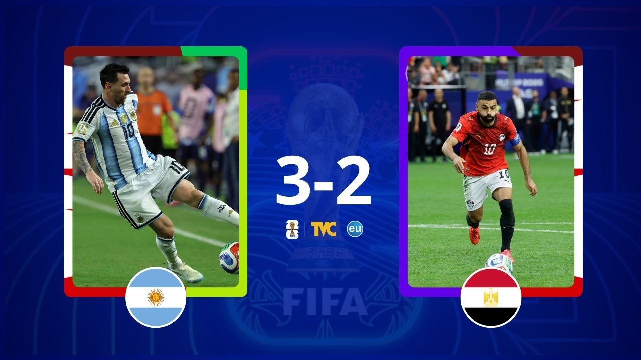 Imagen de ¡Remontada épica! Argentina de Messi mostró corazón de campeón y ganó 3-2 a Egipto