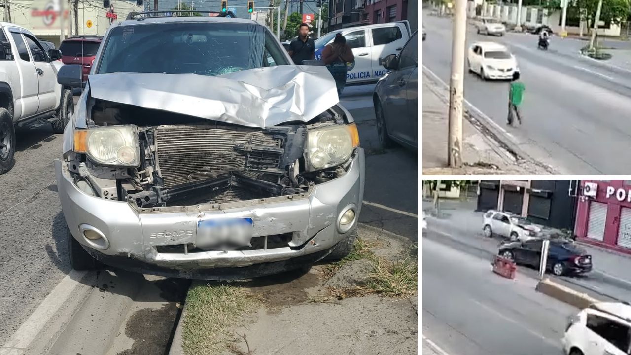 Imagen principal de Imágenes sensibles: video captó muerte de motociclista al ser embestido en Cortés