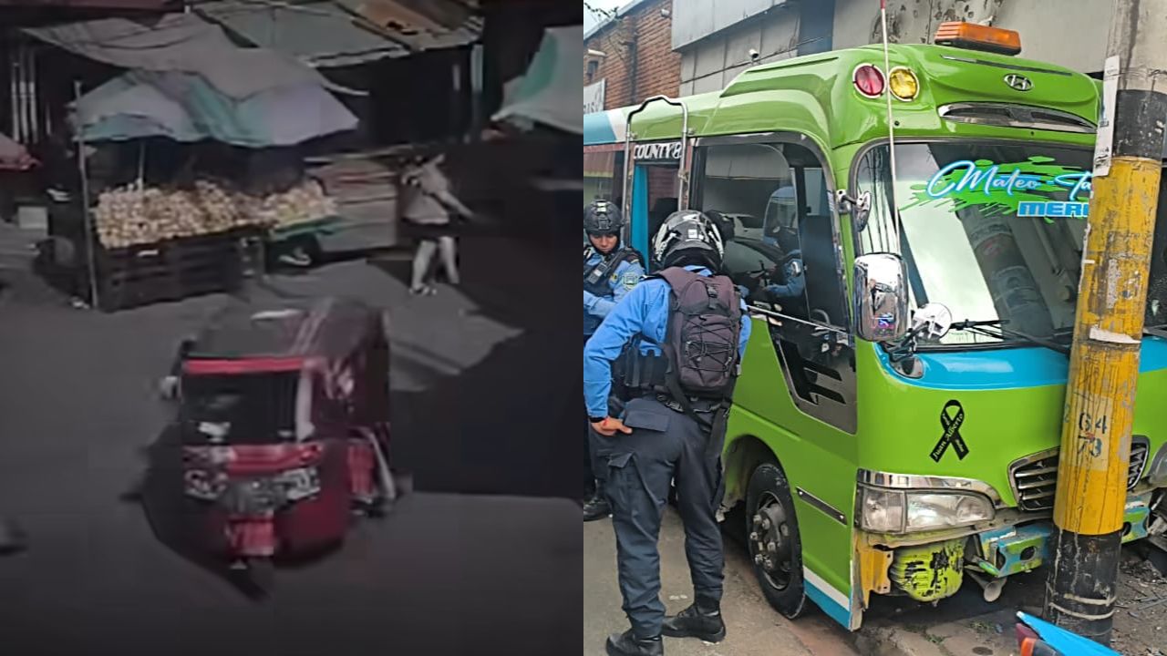 Sale a la luz vídeo de ataque a conductor de bus 'rapidito' y captura de mototaxista Imagen principal de Sale a la luz vídeo de ataque a conductor de bus 'rapidito' y captura de mototaxista