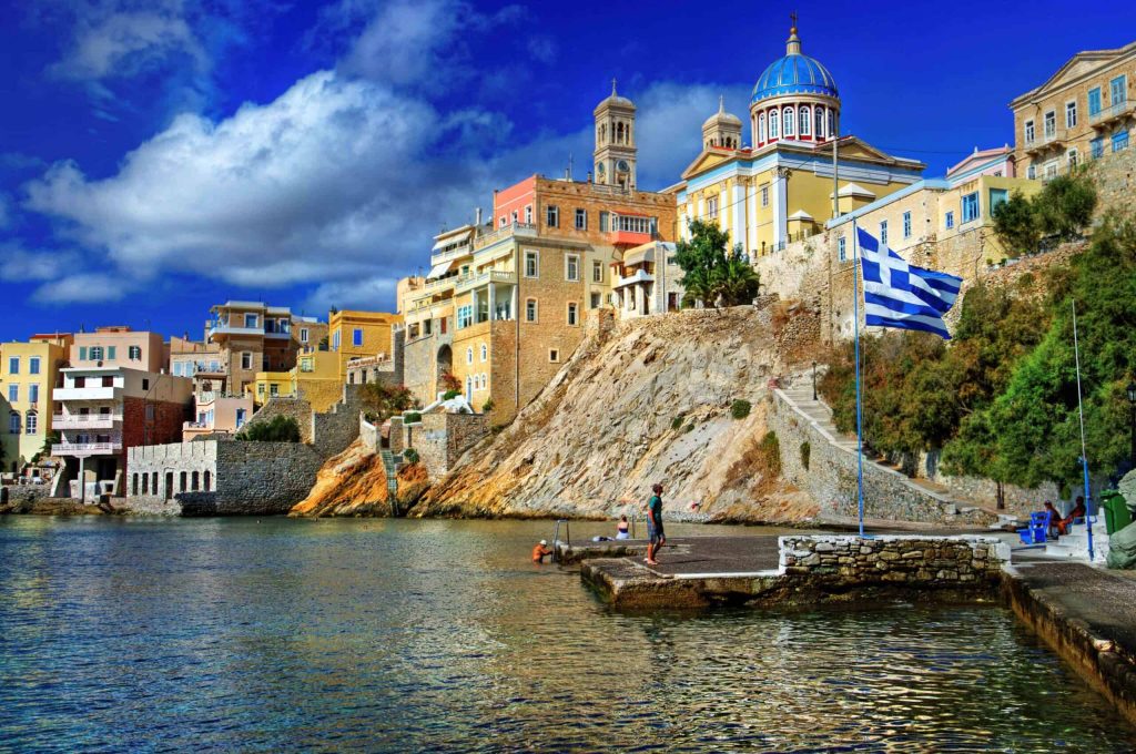 Isla de Syros, en Grecia.