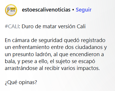 Capturas de pantalla del video