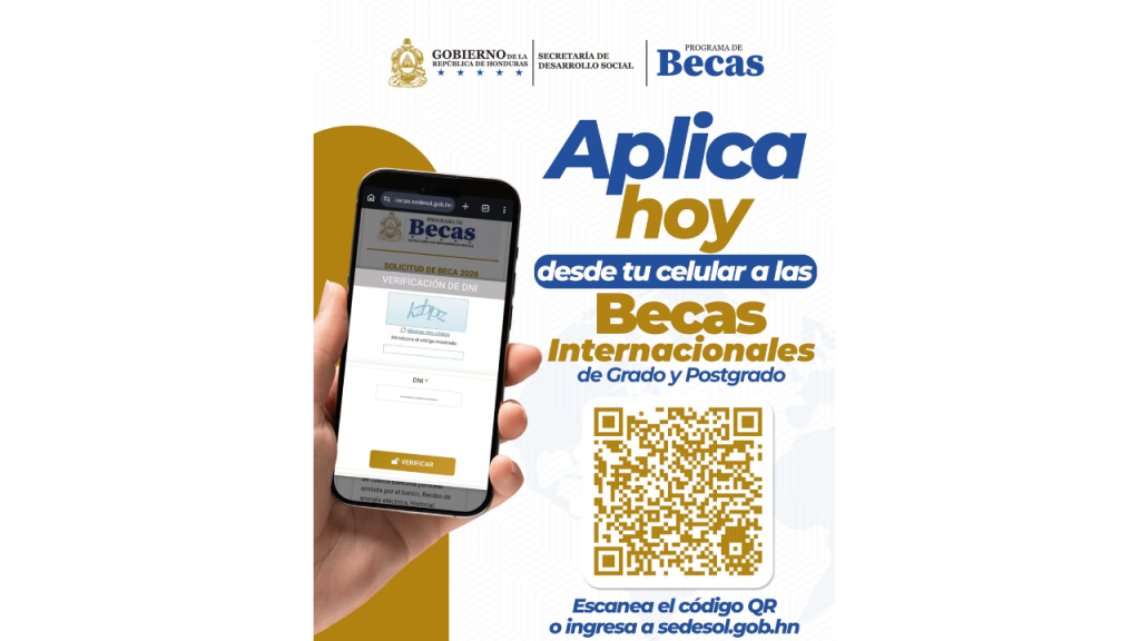 Escanea el código QR para aplicar.