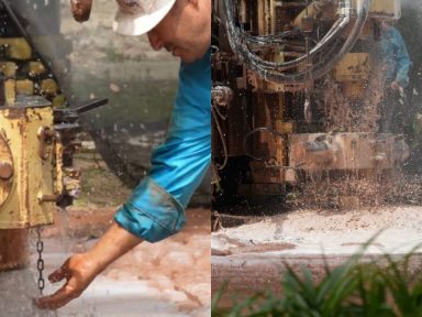 Imagen de Hallan agua en primer pozo perforado en Tegucigalpa: esto reveló la AMDC