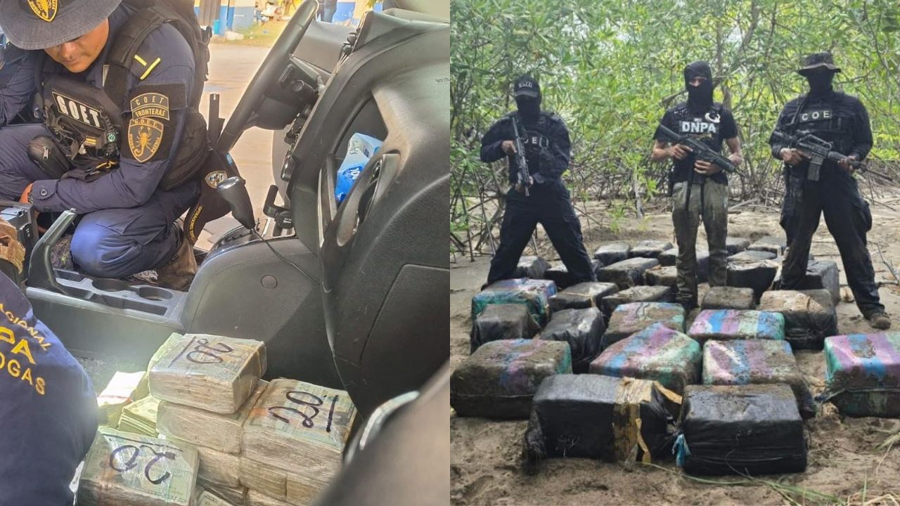 Operativos en el sur dejan más de 600 kilos de cocaína, armamento y miles de dólares Imagen principal de Operativos en el sur dejan más de 600 kilos de cocaína, armamento y miles de dólares
