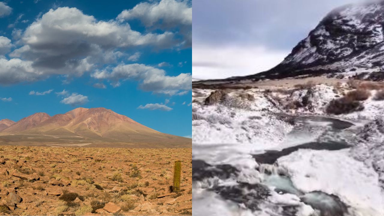 Vídeo: Desierto de Atacama quedó bajo cero; ciudades de 2 países se congelaron Imagen principal de Vídeo: Desierto de Atacama quedó bajo cero; ciudades de 2 países se congelaron