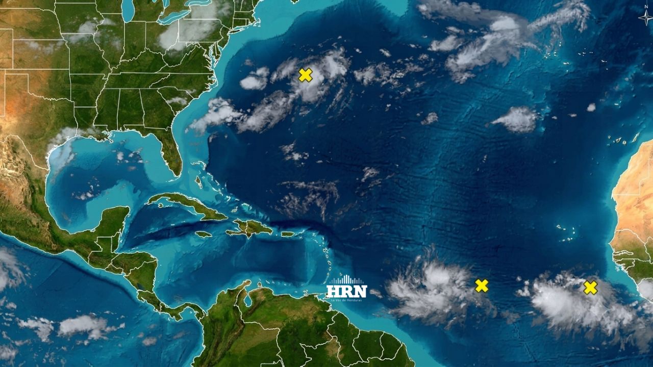 Pronóstico extendido | Dos ondas tropicales dejarían lluvias en Honduras esta semana Imagen principal de Pronóstico extendido | Dos ondas tropicales dejarían lluvias en Honduras esta semana