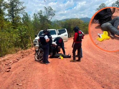 Imagen de Cae “El Gato” justo cuando cobraba dinero de la extorsión en Danlí