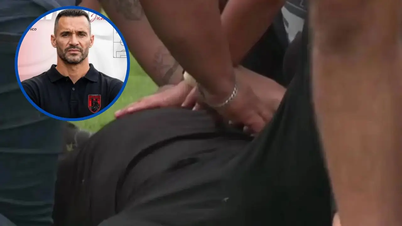 Imagen de Entrenador del Independiente se desploma durante partido en Comayagua: esto se sabe