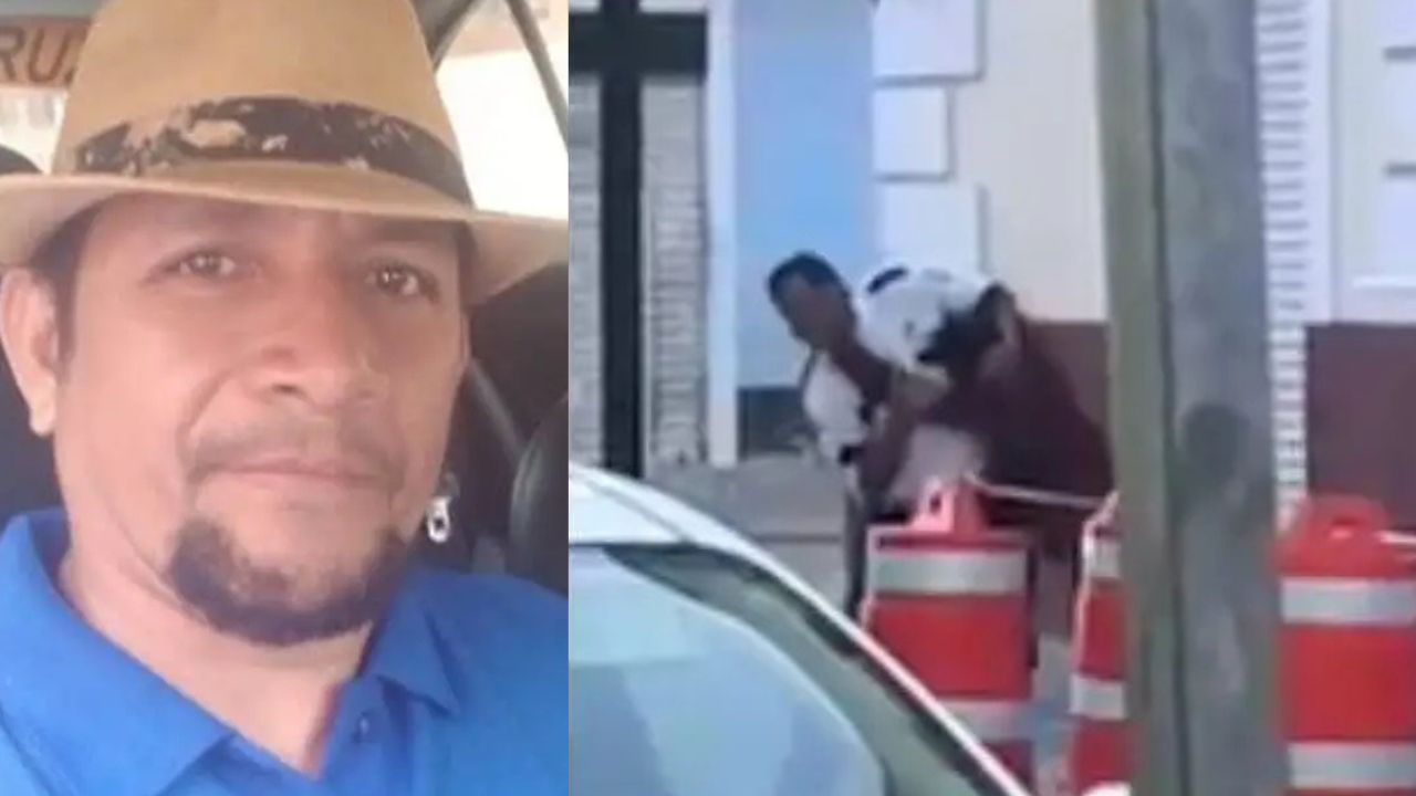 Video revela cuando guardia aparenta auxiliar a hombre; familia dice que le causó la muerte Imagen principal de Video revela cuando guardia aparenta auxiliar a hombre; familia dice que le causó la muerte