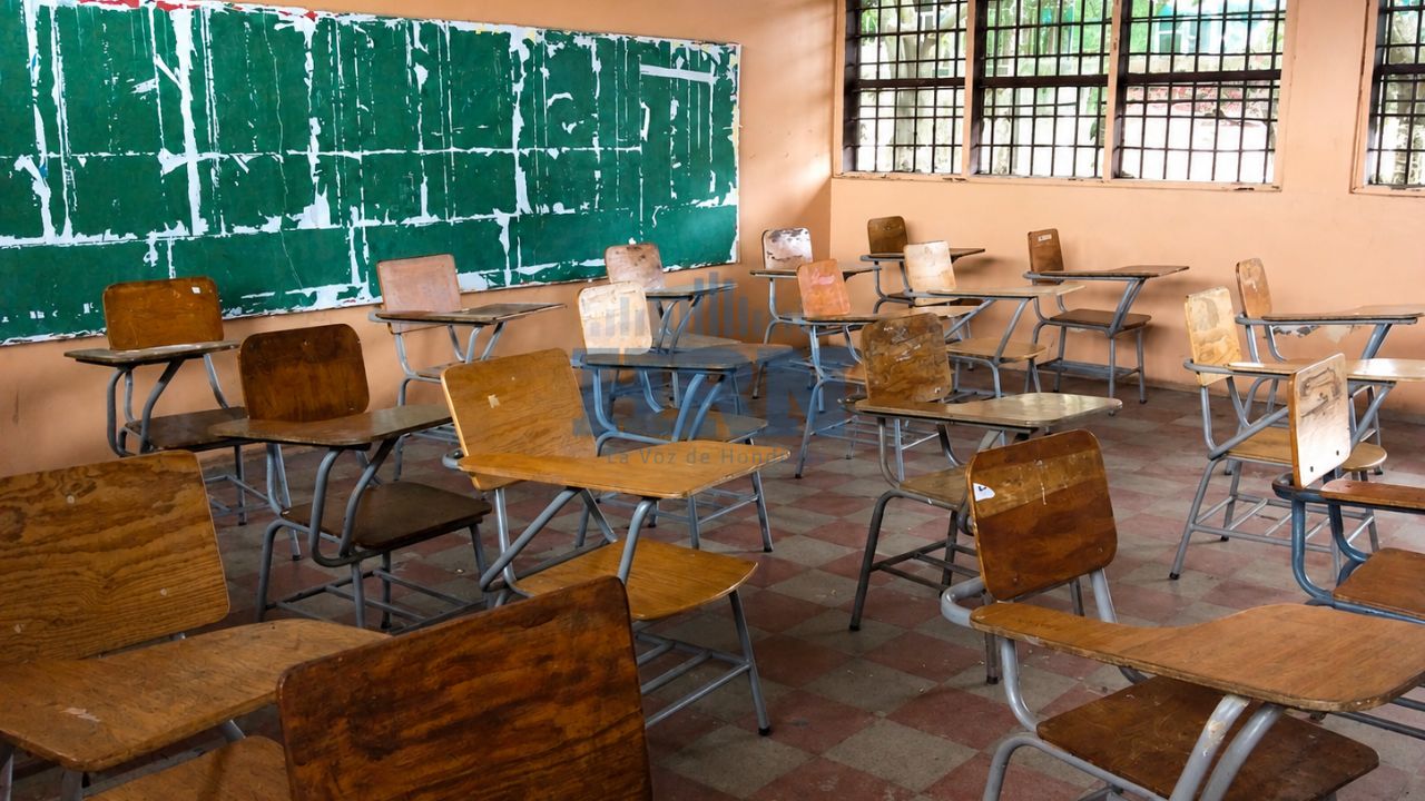 Imagen de Editorial HRN |La educación se cae 'a pedazos'