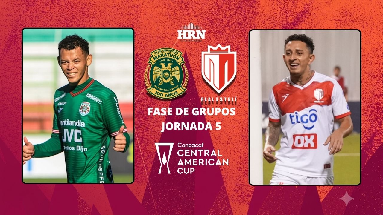 Imagen principal de Marathón vs Real Estelí en vivo: Hora, dónde ver, marcador | J-5 Copa Centroamericana 2026
