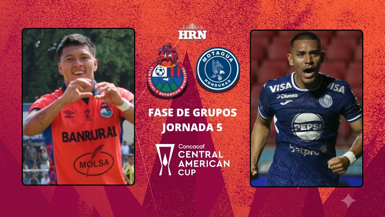 Municipal vs Motagua en vivo: Hora, dónde ver, marcador | J-5 Copa Centroamericana 2026 Imagen principal de Municipal vs Motagua en vivo: Hora, dónde ver, marcador | J-5 Copa Centroamericana 2026