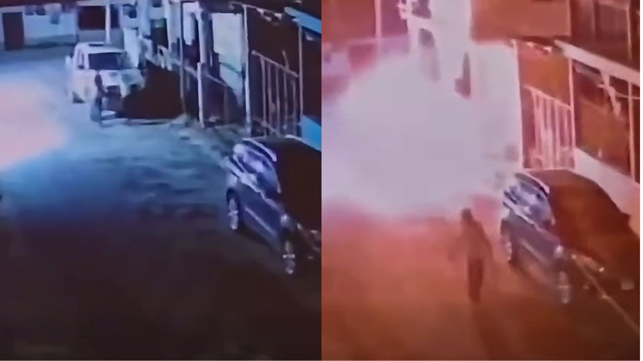 Hombres incendian patrulla policial y escapan en San Miguelito, Intibucá Imagen principal de Hombres incendian patrulla policial y escapan en San Miguelito, Intibucá