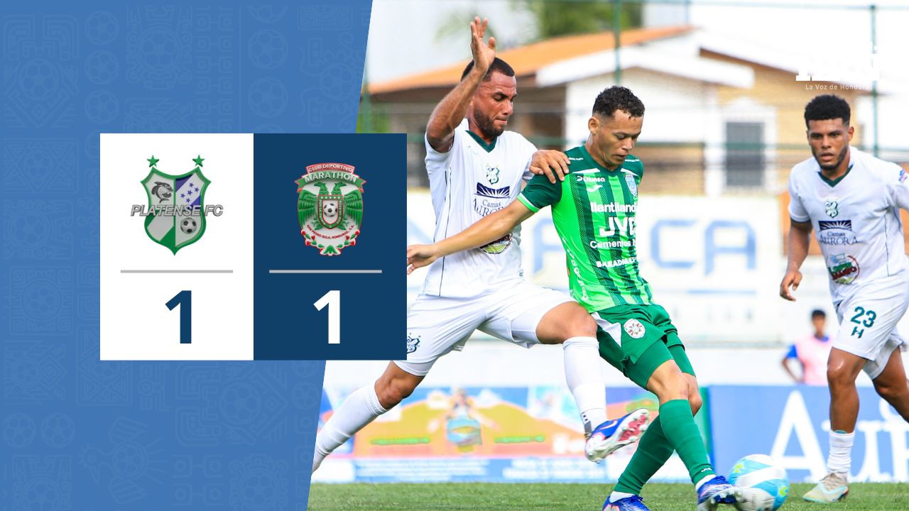 Imagen de Con uno menos, Marathón empata con Platense en la jornada 2 del Apertura 2026