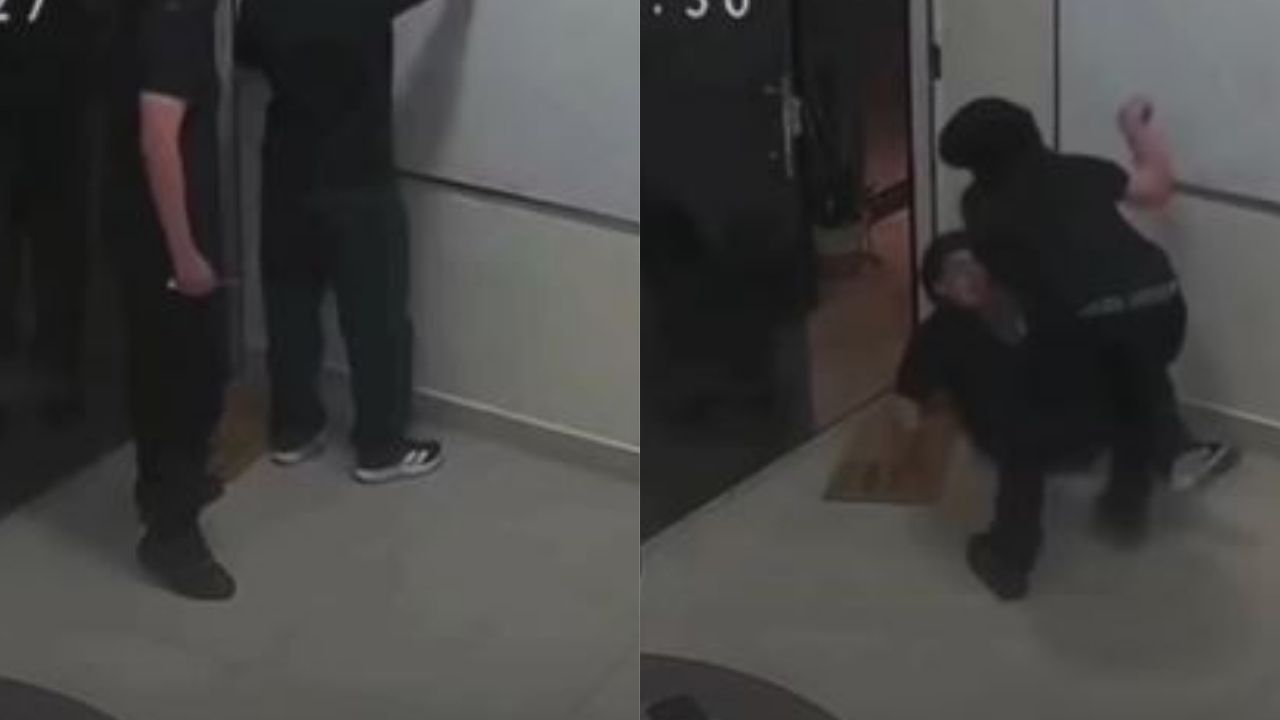 VIDEO: Estudiante apuñala por la espalda a su maestro por una calificación baja Imagen principal de VIDEO: Estudiante apuñala por la espalda a su maestro por una calificación baja