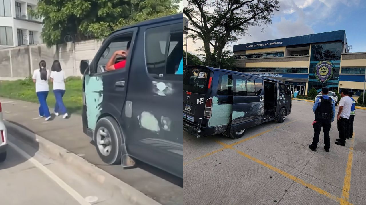 Sancionan a conductor de rapidito que circuló por una acera en San Pedro Sula Imagen principal de Sancionan a conductor de rapidito que circuló por una acera en San Pedro Sula