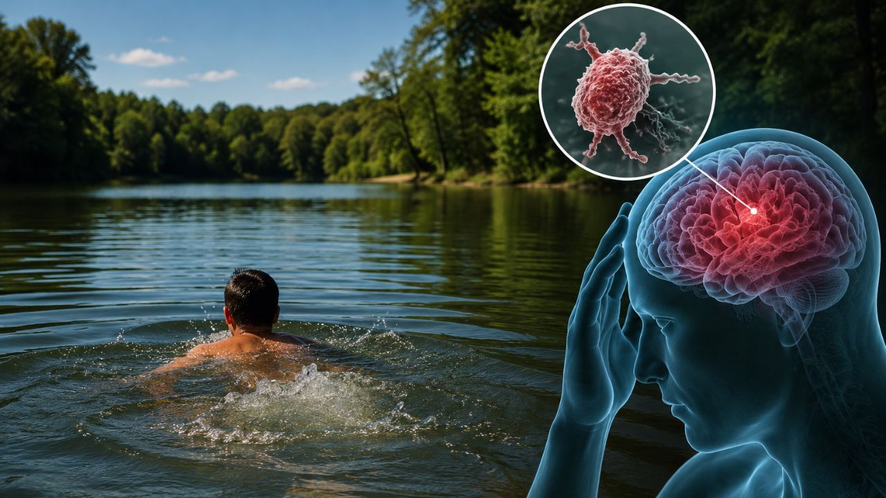 Joven se metió a nadar en lago y contrajo extraña enfermedad que se come el cerebro Imagen principal de Joven se metió a nadar en lago y contrajo extraña enfermedad que se come el cerebro