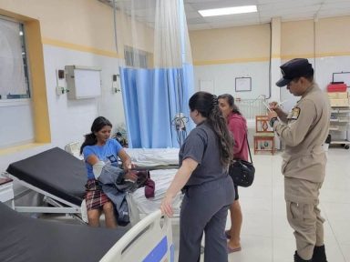 Imagen de 'Da coraje ver a mi mamá así': yerno atacó a machetazos a su suegra en Lempira