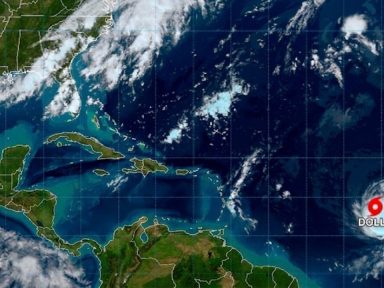 Imagen de ¿Impactará en Honduras? Se forma tormentra tropical Dolly: esta sería su trayectoria