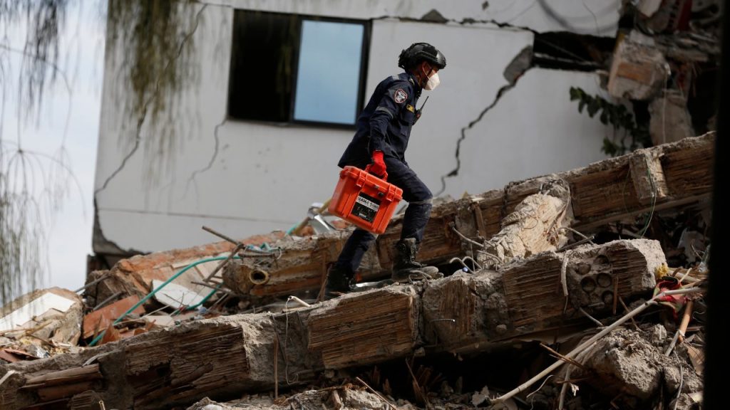 Foto del terremoto en Colombia