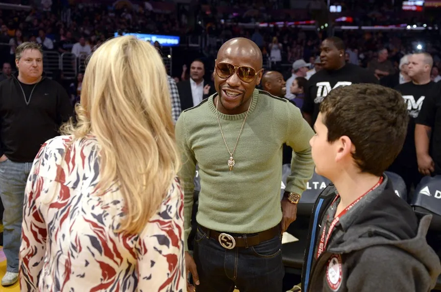 Floyd Mayweather Jr., boxeador estadounidense.