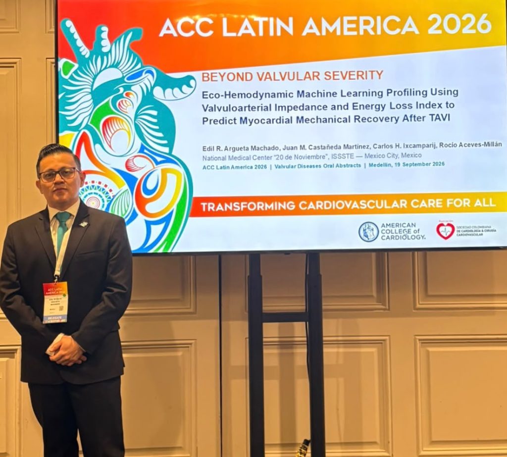 El doctor Edil Argueta durante una de sus conferencias con el ACC.