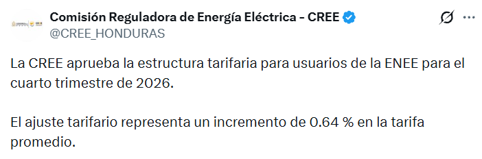 Captura de pantalla de la publicación