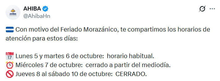 Captura de pantalla de la publicación