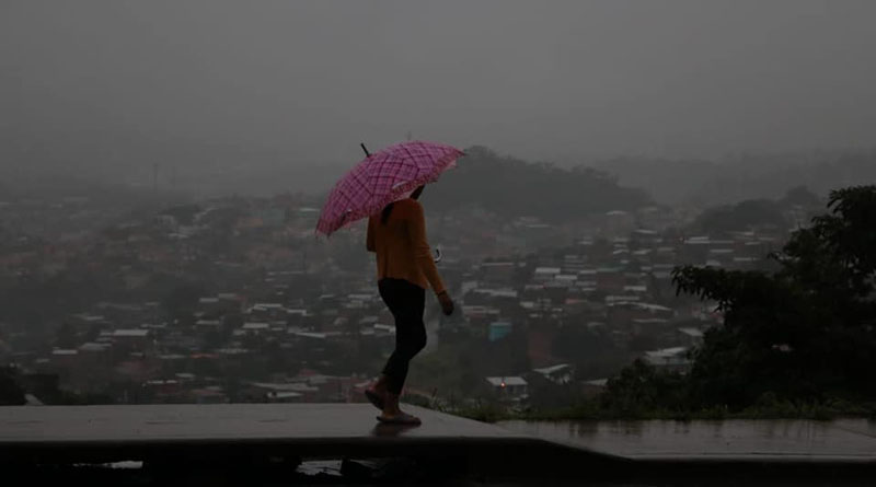 Imagen referencial a lluvias en Honduras por una onda tropical