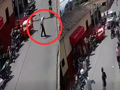 Imagen de “¡Don Luis, don Luis!”: Video capta brutal atropellamiento de adulto mayor en Copán