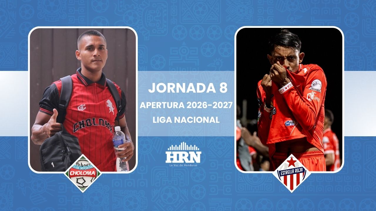 Choloma vs Estrella Roja en vivo: Hora, marcador, dónde ver | J-8 Liga Nacional de Honduras Imagen principal de Choloma vs Estrella Roja en vivo: Hora, marcador, dónde ver | J-8 Liga Nacional de Honduras