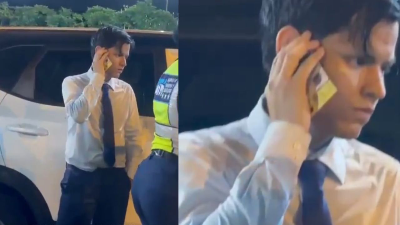Insólito video: Hombre detenido 'llama a su abogado' con una tarjeta de débito Imagen principal de Insólito video: Hombre detenido 'llama a su abogado' con una tarjeta de débito