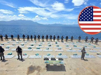 Imagen de EE. UU. señala nuevamente Honduras como uno de los principales países de tránsito de drogas