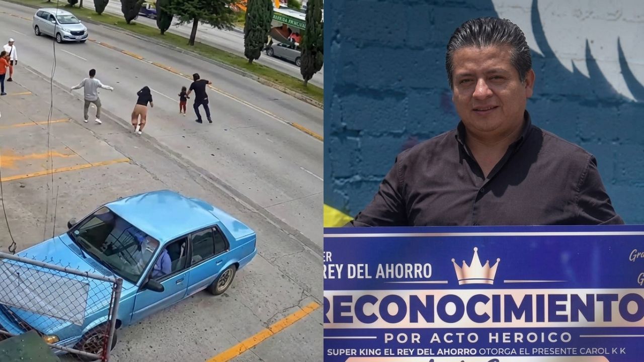 'Fue por instinto': Hombre salvó a una niña de ser atropellada y así fue recompensado Imagen principal de 'Fue por instinto': Hombre salvó a una niña de ser atropellada y así fue recompensado