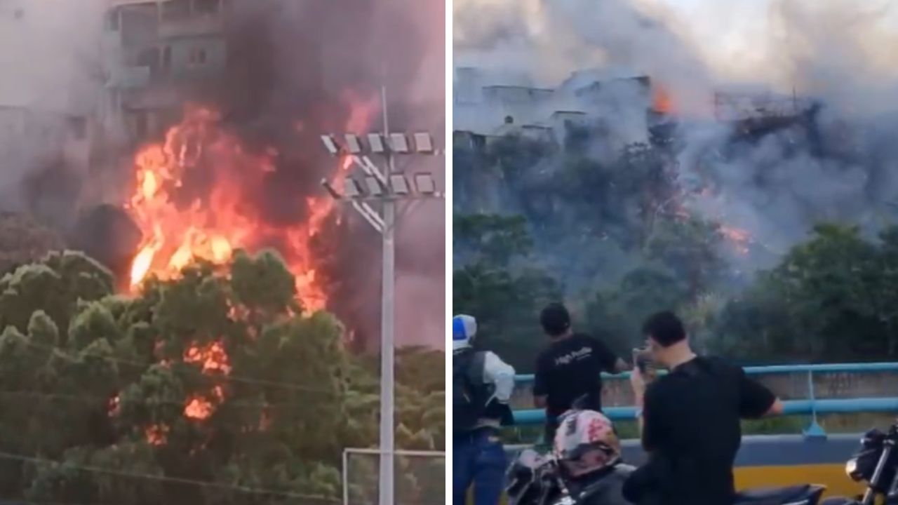 'Ya agarró fuego la casa': voraz incendio se registra en la Rivera de La Vega, Comayagüela Imagen principal de 'Ya agarró fuego la casa': voraz incendio se registra en la Rivera de La Vega, Comayagüela