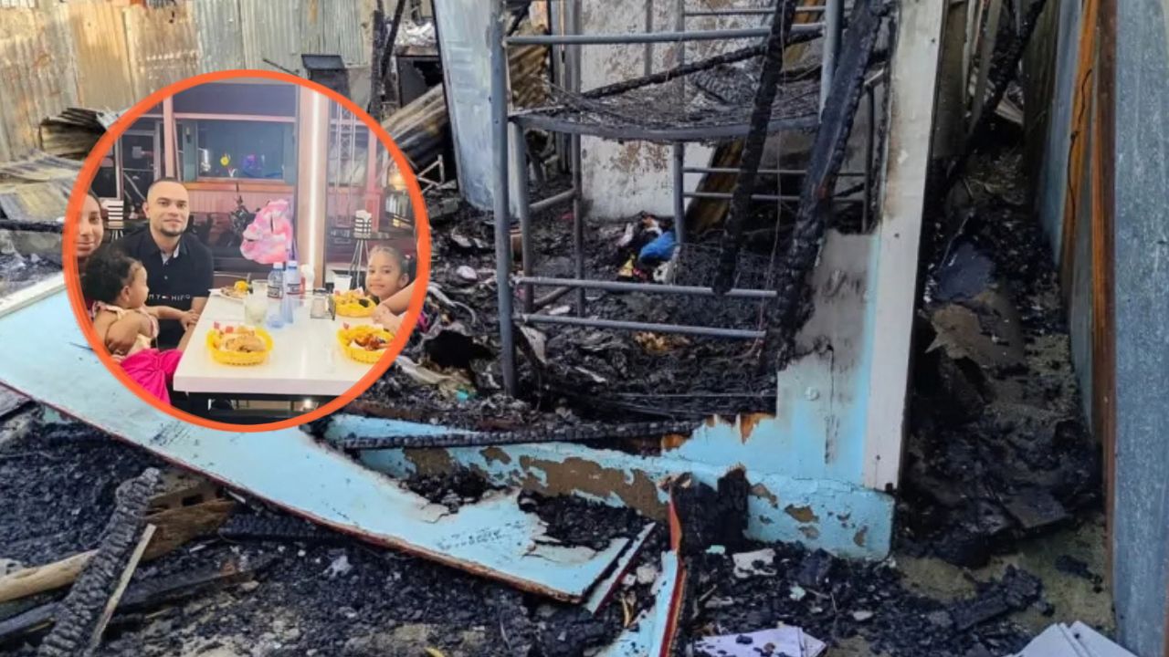 Pareja y sus tres hijas fallecen en incendio que consumió su vivienda Imagen principal de Pareja y sus tres hijas fallecen en incendio que consumió su vivienda