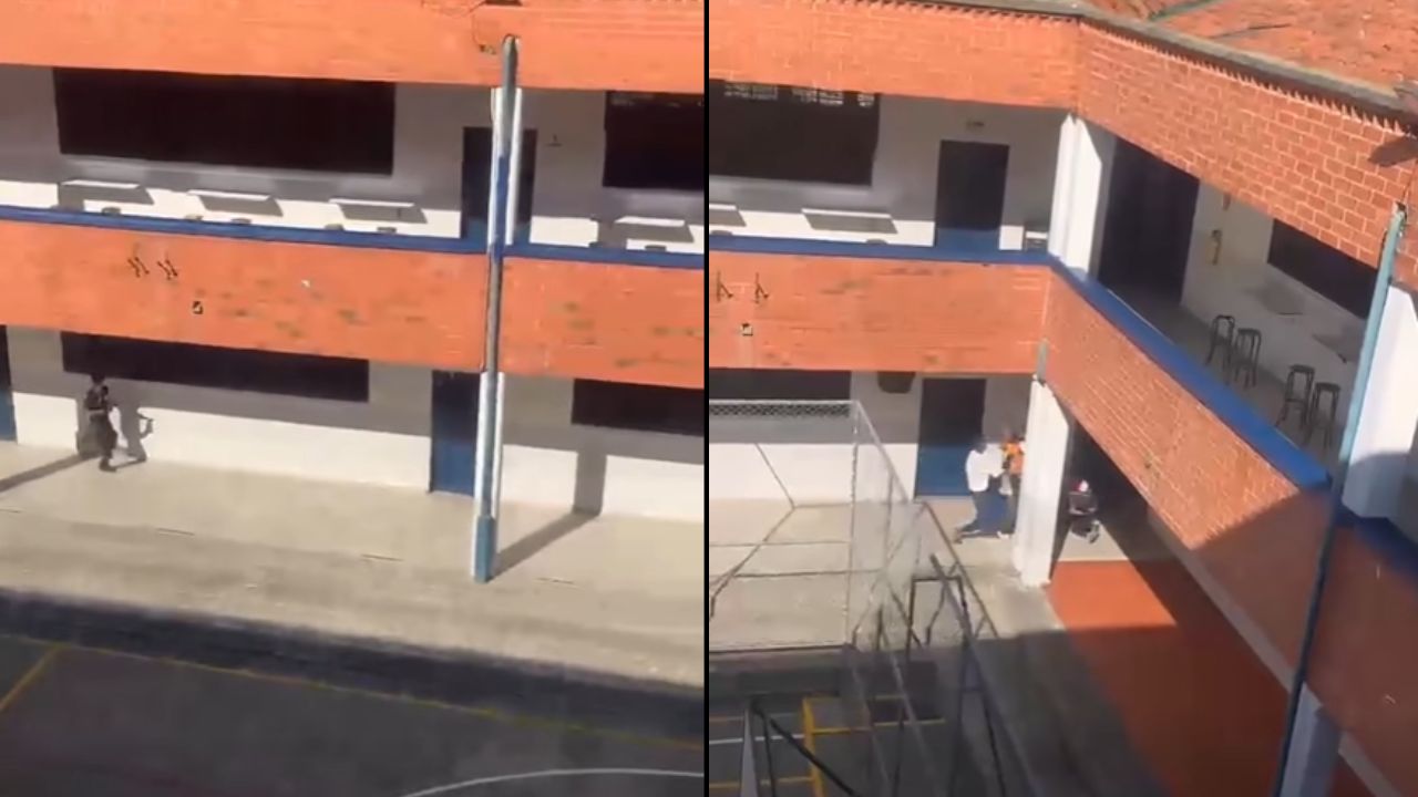 Videos| Incidente armado causa pánico en colegio de Medellín y deja a un menor herido Imagen principal de Videos| Incidente armado causa pánico en colegio de Medellín y deja a un menor herido
