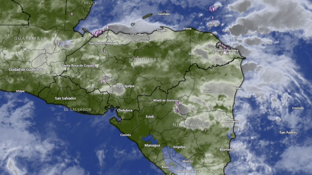 Fin de semana e inicio de la próxima, con lluvias fuertes en Honduras, pronostica Cenaos Imagen principal de Fin de semana e inicio de la próxima, con lluvias fuertes en Honduras, pronostica Cenaos
