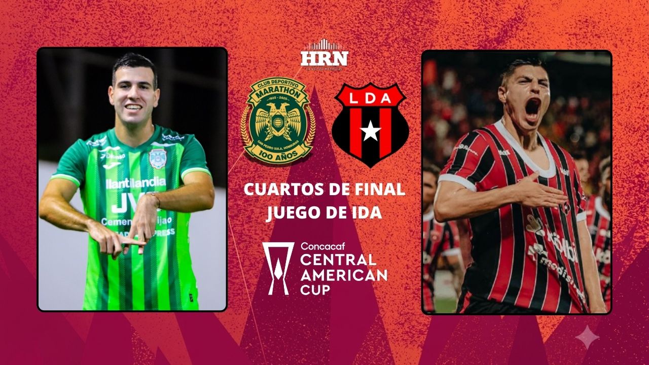 Imagen principal de Marathón vs Alajuelense en vivo: Hora, dónde ver, marcador | Cuartos, Copa Centroamericana